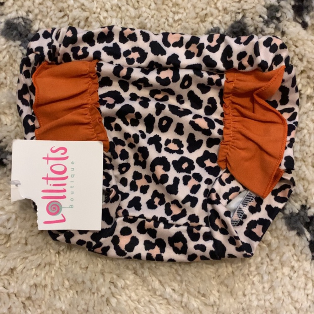 Boutique cheetah bummies